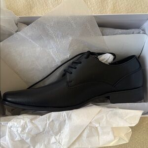 Calvin Klein Brodie Black 8M men’s dress shoes - brand new